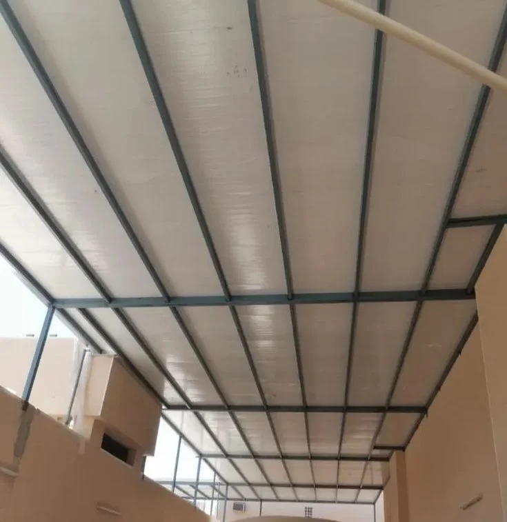 سقف ساندوتش بانل فوق ممر