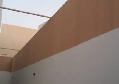 ساتر قماش فوق ممر